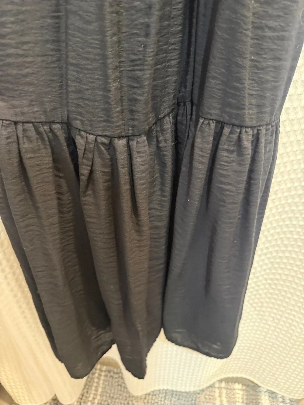 Abercrombie & Fitch Black Spaghetti-Strap Maxi Dress